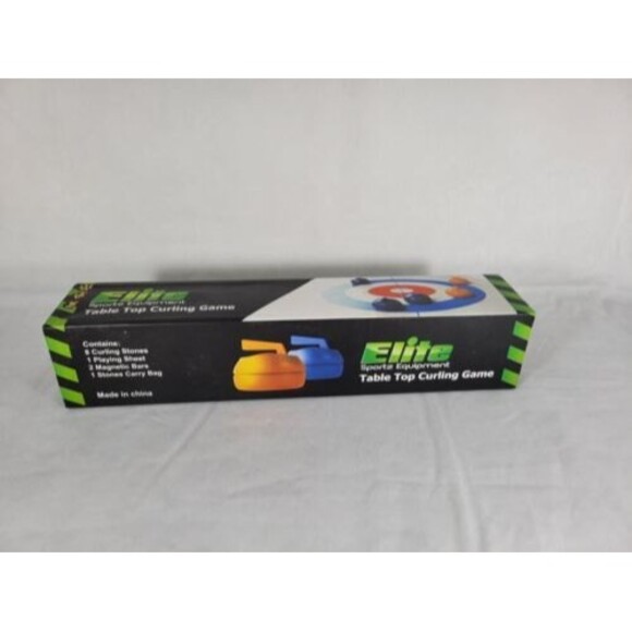 Elite Sportz Equipment Table Top Curling Game Excellent Condition Family Games - Picture 1 of 7